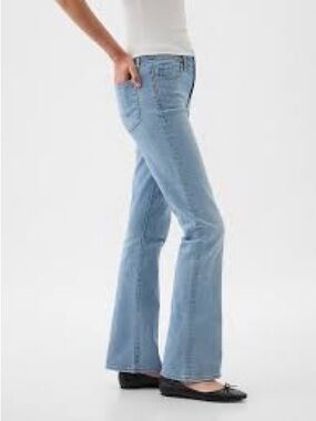 GAP Light Blue Baby Boot Women's Flare Jeans Size 25